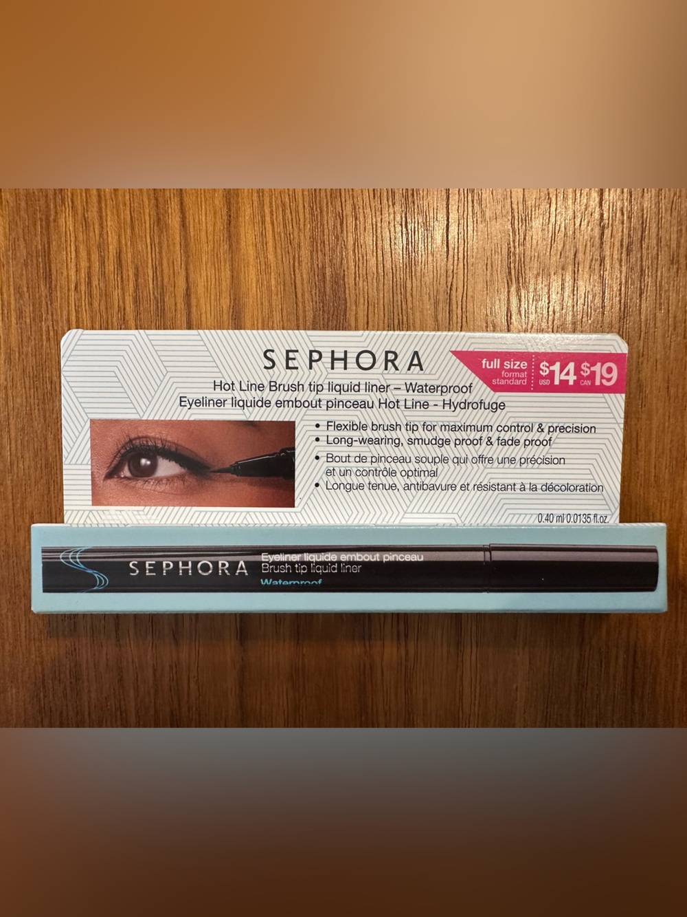 3/$20 Sephora Hot Line Brush Tip Liquid Liner — Black